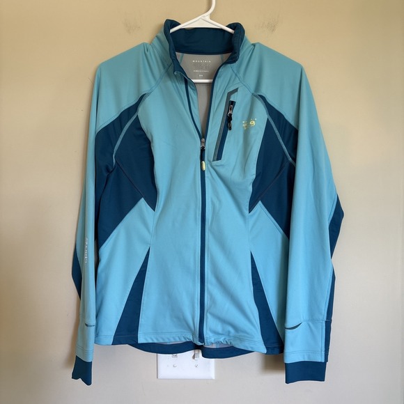 Mountain Hardwear Blue Lightweight Air Shield‎ Zip Up Jacket, Size Medium - Picture 1 of 10